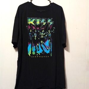 KISS Halloween Band Tee Size 3XL